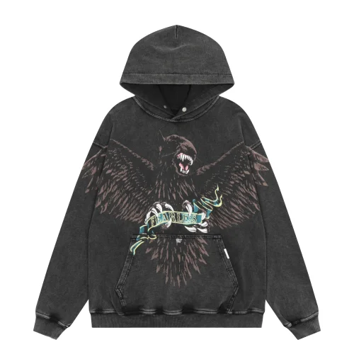 Худи Represent Fearless Beagle "Gray"