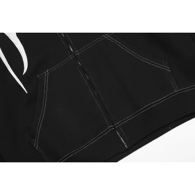 Худи Revenge Contrast Seam "Black" фото № 9