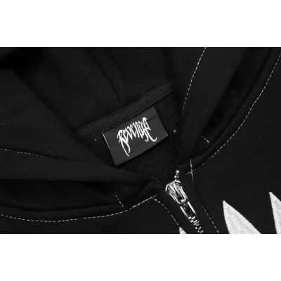Худи Revenge Contrast Seam "Black" фото № 6