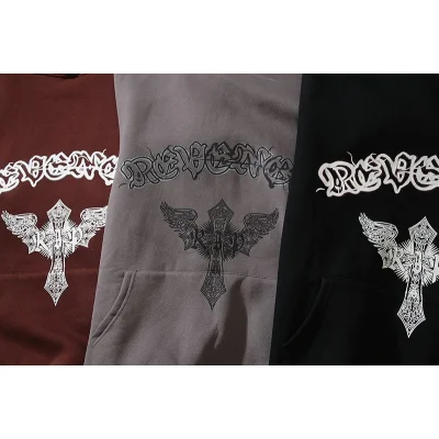 Худи Revenge X Four Caccus Death Eater "Black" фото № 2