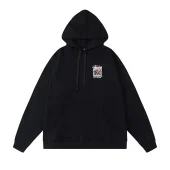 Худи Stussy With Logo And Picture "Black"