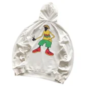 Худи Stussy Man In Colorful Clothes "White"