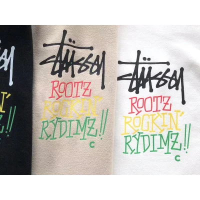 Худи Stussy Man In Colorful Clothes "White" фото № 4
