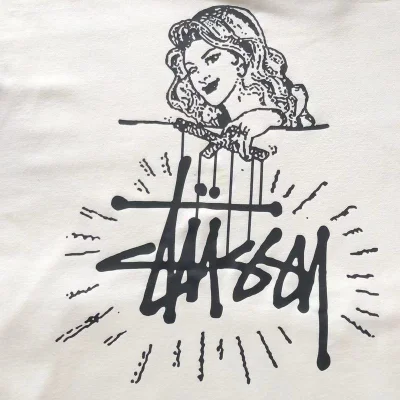 Худи Stussy Woman And Logo "White" фото № 3