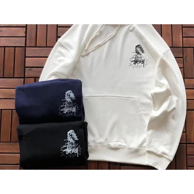 Худи Stussy Woman And Logo "White" фото № 2