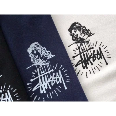 Худи Stussy Woman And Logo "White" фото № 6