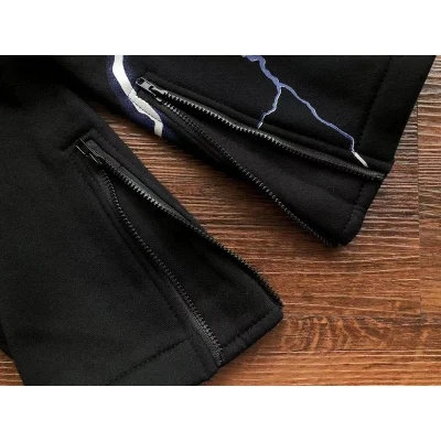 Штаны Trapstar Wide Multicolor Embroidered Logo "Black" фото № 5 Штаны Trapstar Wide Multicolor Embroidered Logo "Black" фото № 5