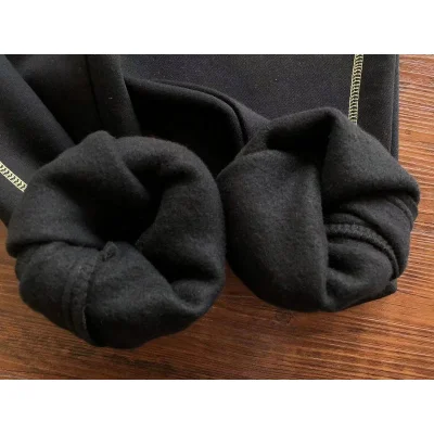 Штаны Trapstar Wide Front Pocket And Decoration By Stripe "Black" фото № 8