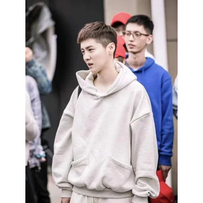 Худи Vibe Oversize Pockets Base "White" фото № 3