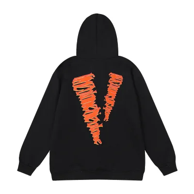 Худи Vlone Stylish Brand Lettering "Black" фото № 4