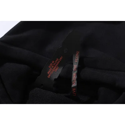 Худи Vlone Simple Orange-V-Lone "Black" фото № 3