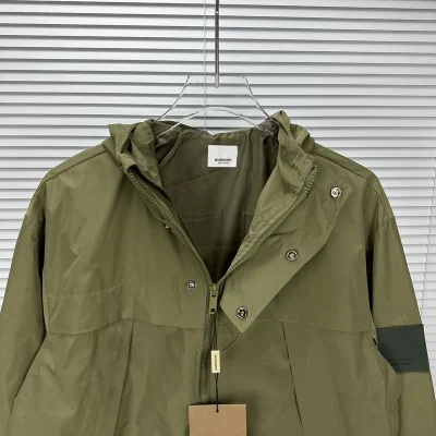 Ветровка Burberry Having Patch "Green" фото № 5