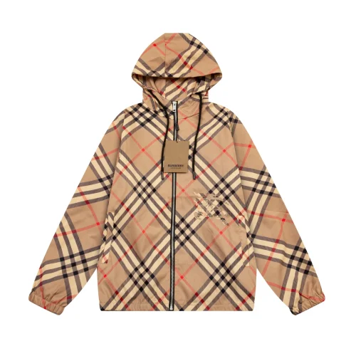 Ветровка Burberry Linear Crosses "Brown"