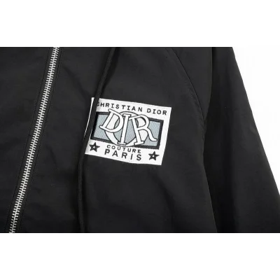 Куртка Christian Dior Print On White Stripe Stars "Black" фото № 2