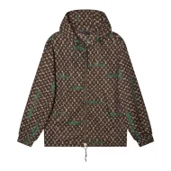 Ветровка Louis Vuitton Brand Print "Brown"
