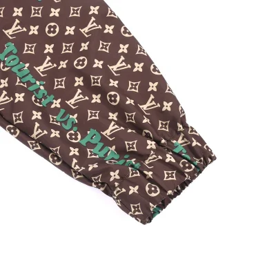 Ветровка Louis Vuitton Brand Print "Brown" фото № 3