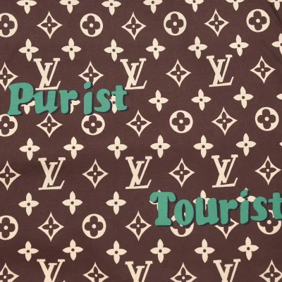 Ветровка Louis Vuitton Brand Print "Brown" фото № 4