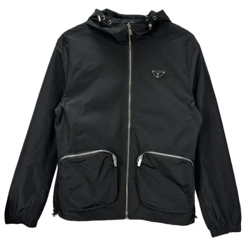 Ветровка Prada With Large Pockets "Black"