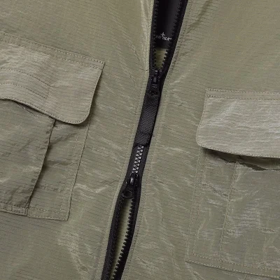 Олимпийка Stone Island Classic ZIP "Gray/Beige" фото № 4