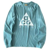 Лонгслив ACG Logo Inside Triangle Front "Blue"