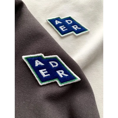 Лонгслив ADER Logo "White" фото № 3