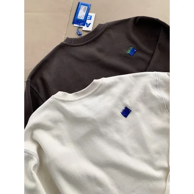 Лонгслив ADER Logo "White" фото № 5