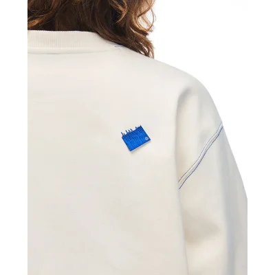 Лонгслив ADER Logo "White" фото № 7