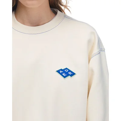 Лонгслив ADER Logo "White" фото № 8