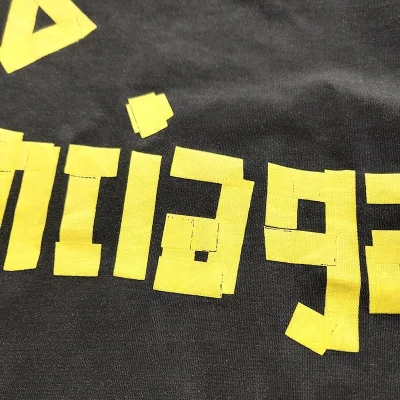 Лонгслив Balenciaga With Yellow Logo "Black" фото № 3