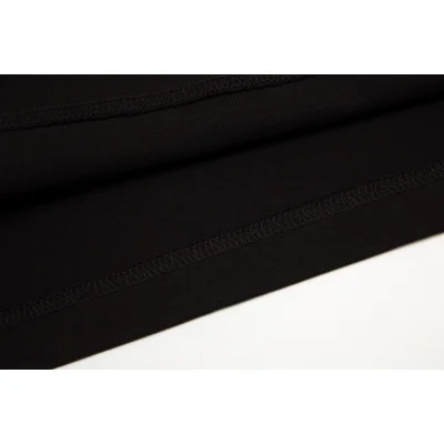 Лонгслив Burberry Text Logo On The Sleeves "Black" фото № 2