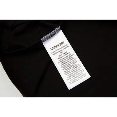 Лонгслив Burberry Text Logo On The Sleeves "Black" фото № 4