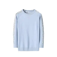 Лонгслив Christian Dior Central Triangle "Blue"