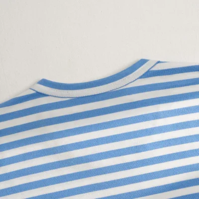 Лонгслив Comme des Garçons Red Logo Colors "Blue" фото № 6