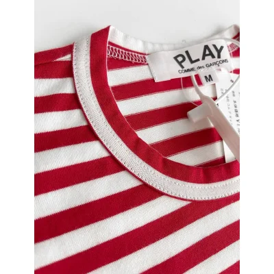 Лонгслив Comme des Garçons Play Monotone "Red" фото № 4