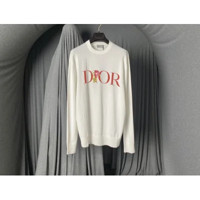 Лонгслив Dior A Letter In The Form Of A Rose "White" фото № 3