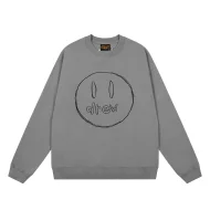 Лонгслив Drew House Big Smiley Face "Gray"
