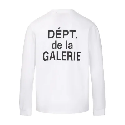 Лонгслив Gallery Dept WIth Text Logo "White" фото № 2
