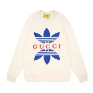 Лонгслив Gucci Two Large Halves Of Adidas "White"