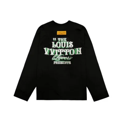 Лонгслив Louis Vuitton Lover Presents "Black" фото № 2