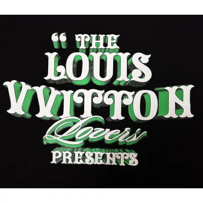 Лонгслив Louis Vuitton Lover Presents "Black" фото № 3