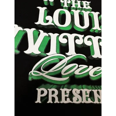 Лонгслив Louis Vuitton Lover Presents "Black" фото № 5