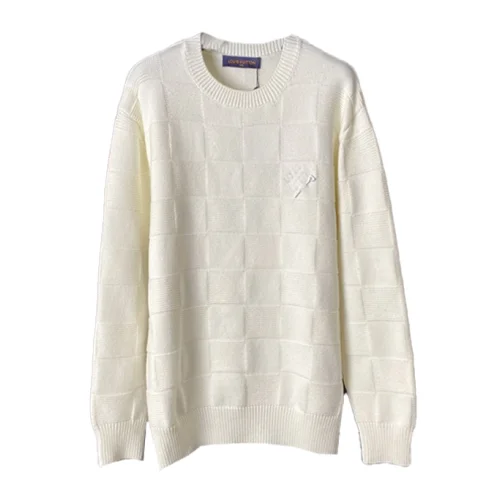 Лонгслив Louis Vuitton Chess Style "White"