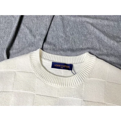 Лонгслив Louis Vuitton Chess Style "White" фото № 3