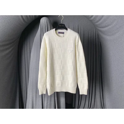 Лонгслив Louis Vuitton Chess Style "White" фото № 5