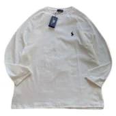 Лонгслив Ralph Lauren Small Embroidered Logo "White"