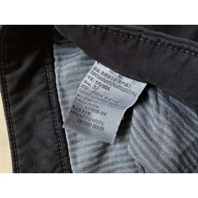 Брюки-карго Stone Island Embroidered Pocket Logo "Black" фото № 5