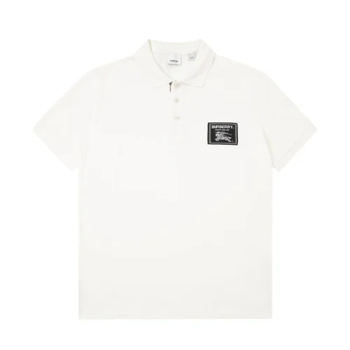 Поло Burberry With A Sign-Logo "White"