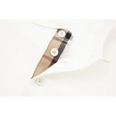 Поло Burberry With A Sign-Logo "White" фото № 4