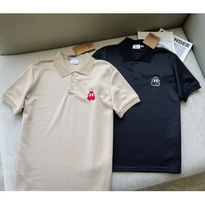 Поло Burberry Small Logo "Beige" фото № 3