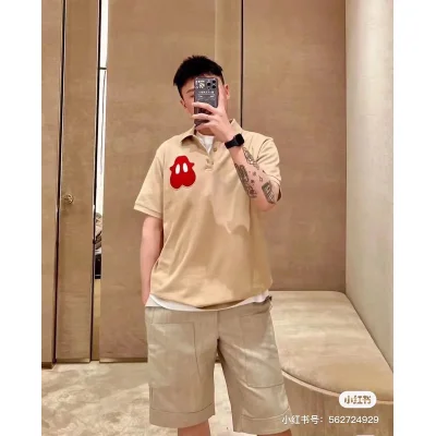 Поло Burberry Small Logo "Beige" фото № 5